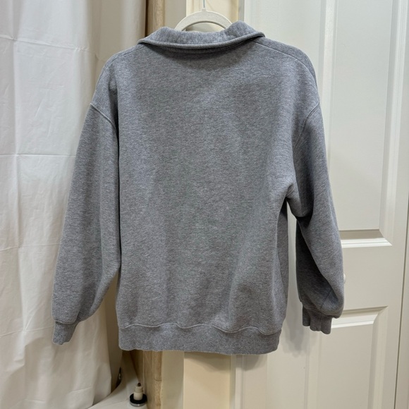 Aritzia Tna Cozy Fleece Polo Sweatshirt - Picture 3 of 6